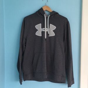 Grey under armour sweatshirt